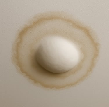 bump in drywall surface 