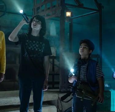 cast of ghostbusters afterlife wallpaper