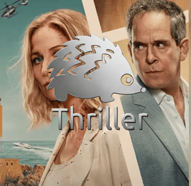 a man and woman in a movie poster