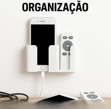 Este suporte multiuso de parede é a solução definitiva para quem não aguenta mais perder o celular o