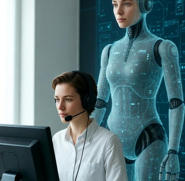 Asistente virtual vs asistente humano