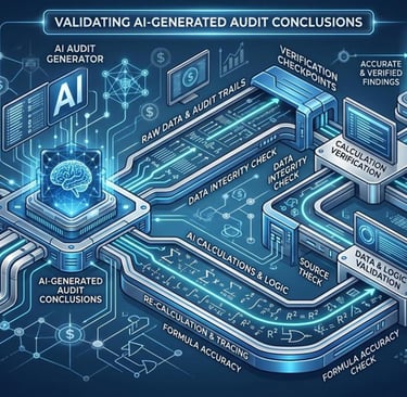 Trust but Verify: Building Rigorous Validation Frameworks for AI-Generated Audit Conclusions