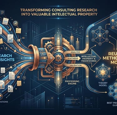 From Billable Hours to Scalable Assets: Transforming Consulting Research Into Intellectual Property