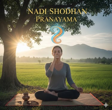  Nadi shodhan Pranayama