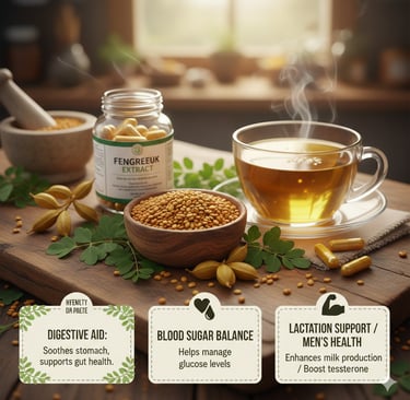 What is the health benefits of Fenugreek