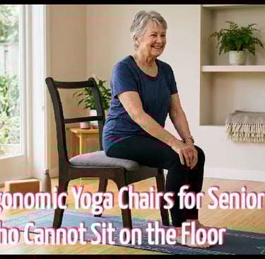 Finding Stability and Joy: The Best Ergonomic Yoga Chairs for Seniors
