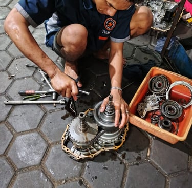 Servis transmisi matic CVT untuk mengatasi masalah ngelos