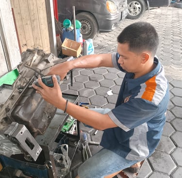 Mobil matic tidak bisa maju di bengkel UTE MATIC Bekasi 