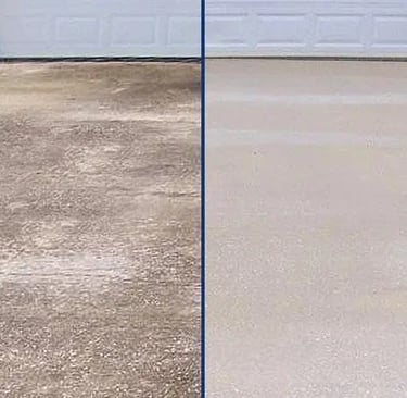 Driveway power washing service in Trinity, FL