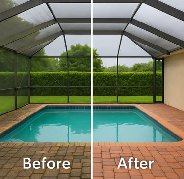 Pool Deck Pressure Washing Trinity FL