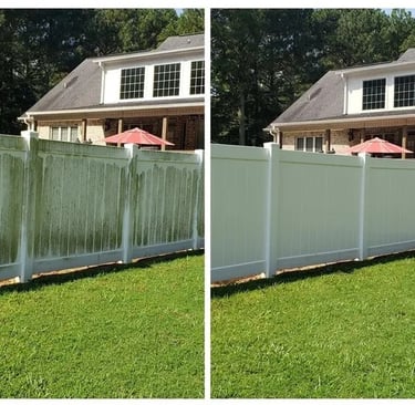 Vinyl Fence Pressure Washing Lutz FL