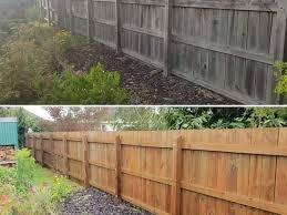 Wood Fence Power Washing Land 'O' Lakes FL