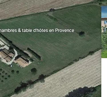 La maison vue du ciel