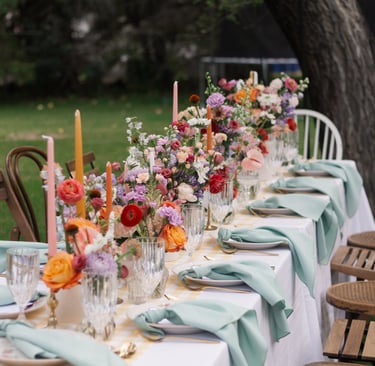 Modern event design and installation by With Love