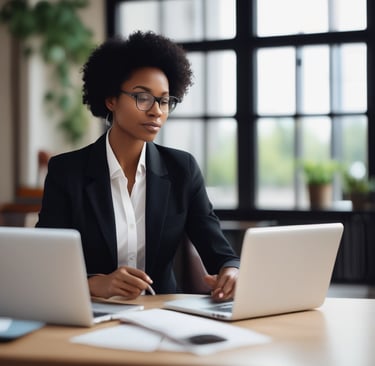 Hands gently weaving intricate braids infused with shimmering beads, capturing a moment of care and artistry.