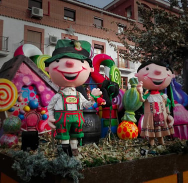 alquiler escena hansel y gretel