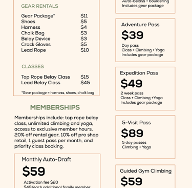 HPC Pricing Card