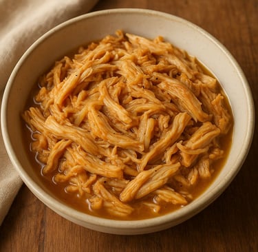 slow cooker pulled chicken
