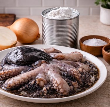 Faiai fee octopus coconut