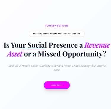 The Real Estate Social Presence Assessment
