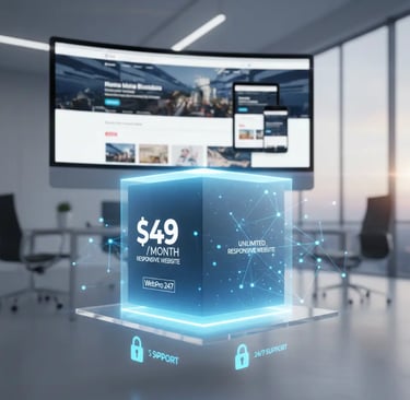 WebPro247 I Essential package for $49 a month