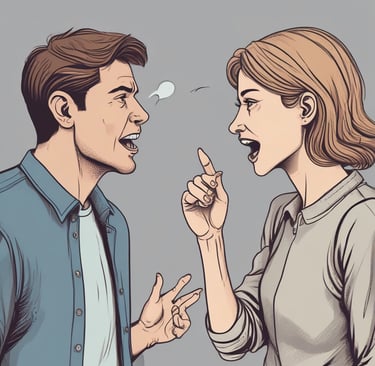 A laptop screen showing a video call with a coach and client engaged in a session.