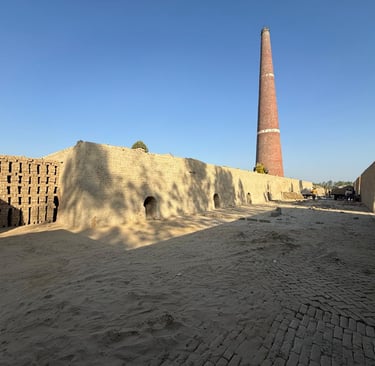 Red Bricks Making Factory