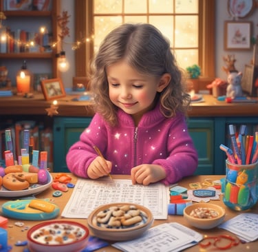 Sled dogs pulling a musher through a snowy forest.
