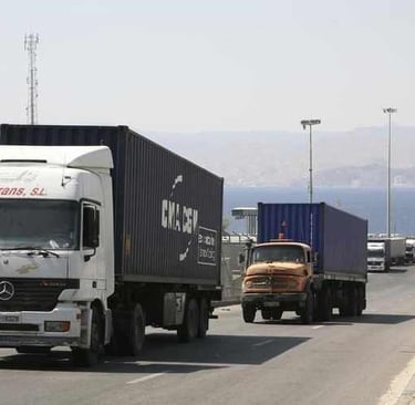 Shipping company from Saudi Arabia to Jordan