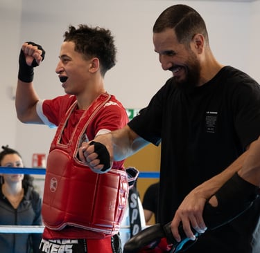 séance photo compétition boxe thaï