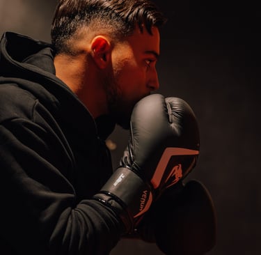 séance photo boxeur