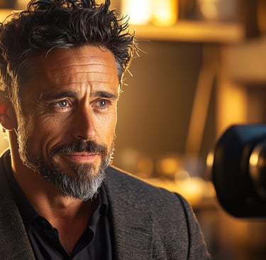 Speaking with audience, symbolizing trust and connection in personal branding