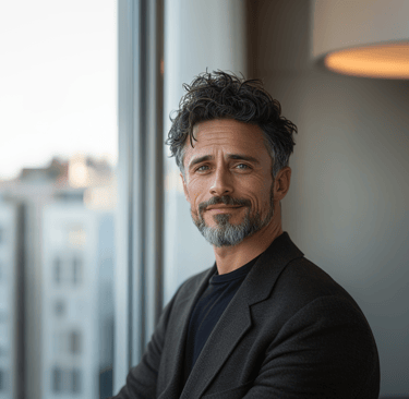 Professional building a personal brand after age 50 by sharing decades of experience and expertise
