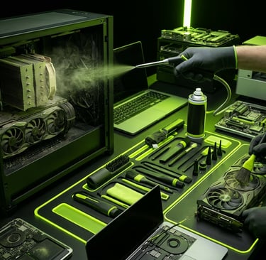 Dust Cleanup Service | Laptops, MacBooks, Gaming PCs & Desktops – Madison, TN