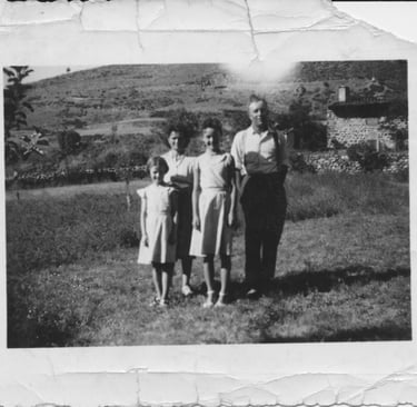 photo ancienne numérisée en haute résolution pour être restaurée