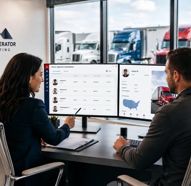 Owner Operator Recruiting Services for Trucking Companies