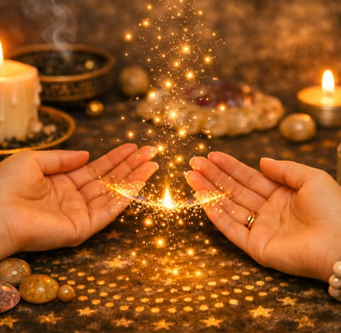 ritual energia de luz sucesso