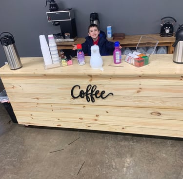 coffee bar for church
