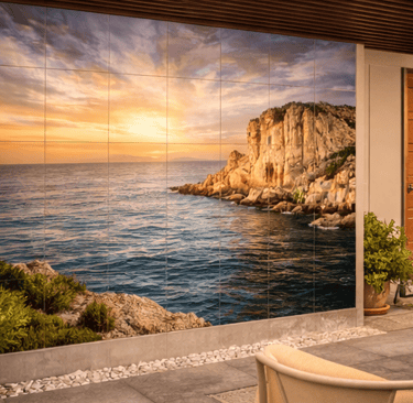 Mural de azulejos de 30x30 cm. personalizado