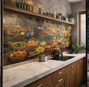 Foto murales en azulejos