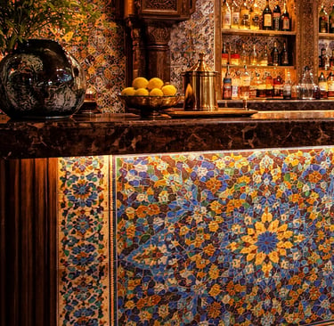 Adornando mi negocio con azulejos únicos