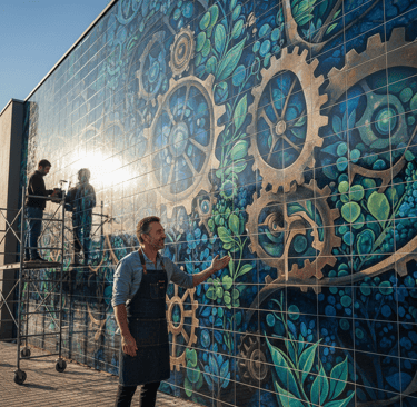 azulejos personalizados con continuidad