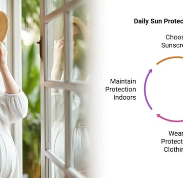 daily sun protection routine