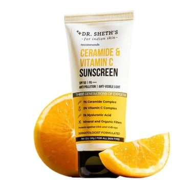 dr.sheths ceramide vitamin-c sunscreen