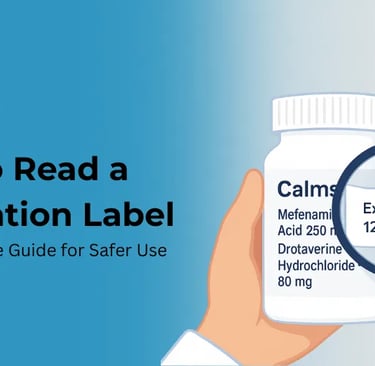 How to read medication label
