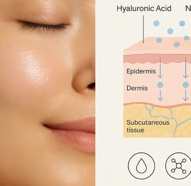 Hyaluronic acid niacinamide