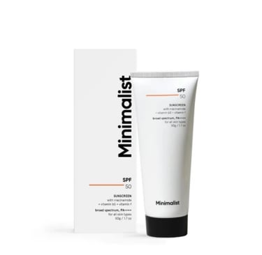 Minimalist sunscreen