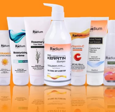 Radiumcare products for your skin