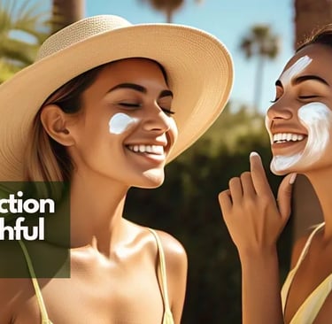 sun protection for a youthful glow
