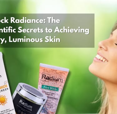 the sceintific to acgieving dewy luminous skin